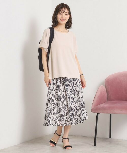 ITS'DEMO / イッツデモ カットソー | 【接触冷感／吸水速乾／洗濯機OK】サカリバ袖タックプルオーバー | 詳細25