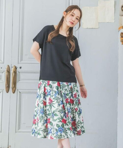 ITS'DEMO / イッツデモ カットソー | 【接触冷感／吸水速乾／洗濯機OK】サカリバ袖タックプルオーバー | 詳細5