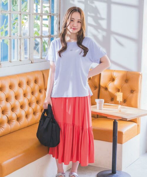 ITS'DEMO / イッツデモ カットソー | 【接触冷感／吸水速乾／洗濯機OK】サカリバ袖タックプルオーバー | 詳細7