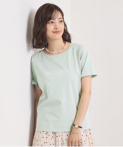 ITS'DEMO / イッツデモ Tシャツ | 【接触冷感／洗濯機OK】フロッキープリントTシャツ