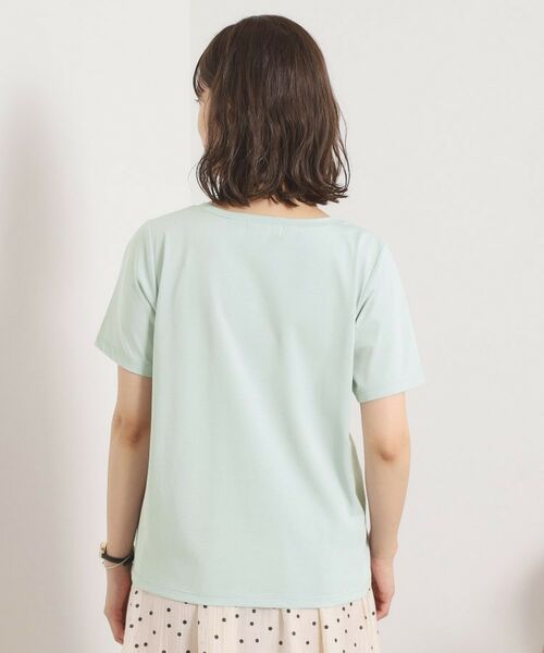 ITS'DEMO / イッツデモ Tシャツ | 【接触冷感／洗濯機OK】フロッキープリントTシャツ | 詳細19