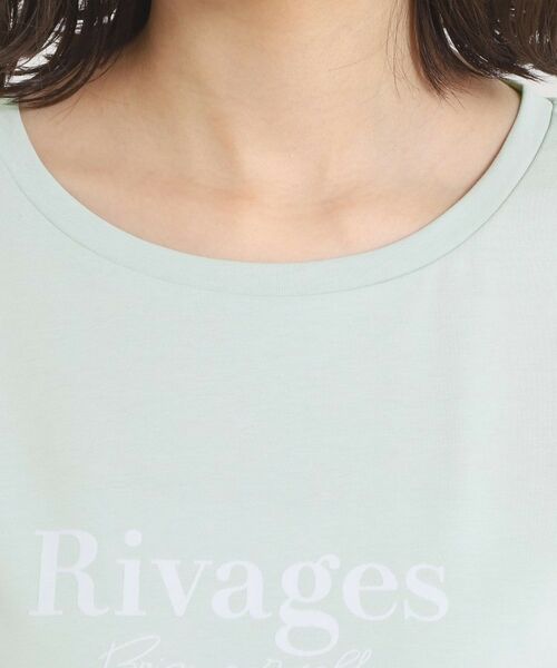 ITS'DEMO / イッツデモ Tシャツ | 【接触冷感／洗濯機OK】フロッキープリントTシャツ | 詳細20