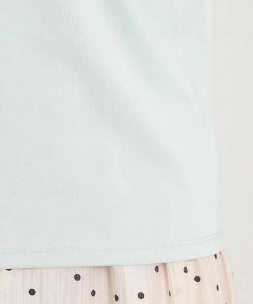 ITS'DEMO / イッツデモ Tシャツ | 【接触冷感／洗濯機OK】フロッキープリントTシャツ | 詳細22