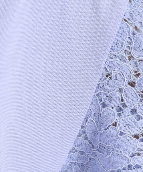 ITS'DEMO / イッツデモ カットソー | 【手洗い可】袖フレアレースプルオーバー | 詳細12