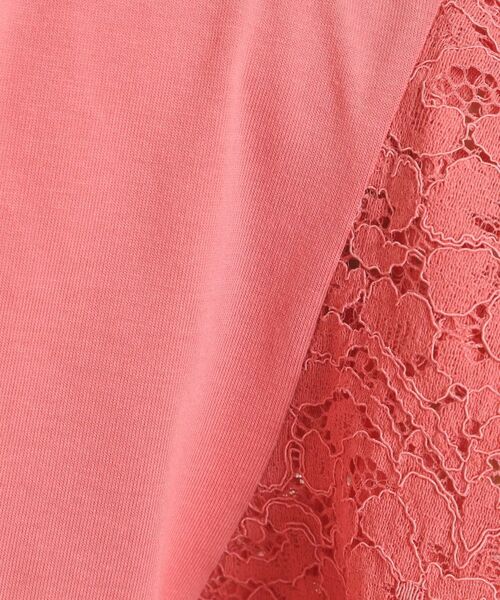 ITS'DEMO / イッツデモ カットソー | 【手洗い可】袖フレアレースプルオーバー | 詳細16
