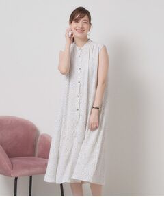ITS'DEMO / イッツデモ ミニ丈・ひざ丈ワンピース | 【接触冷感／手洗い可】前開きワンピース