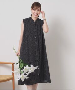ITS'DEMO / イッツデモ ミニ丈・ひざ丈ワンピース | 【接触冷感／手洗い可】前開きワンピース