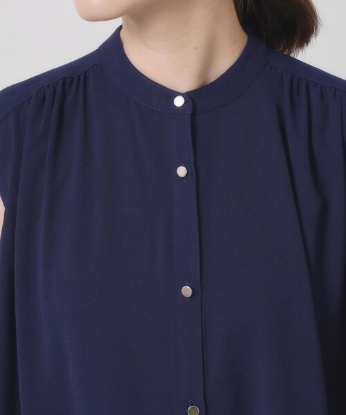 ITS'DEMO / イッツデモ ミニ丈・ひざ丈ワンピース | 【接触冷感／手洗い可】前開きワンピース | 詳細20