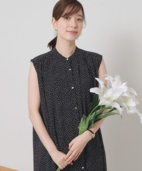 ITS'DEMO / イッツデモ ミニ丈・ひざ丈ワンピース | 【接触冷感／手洗い可】前開きワンピース | 詳細5