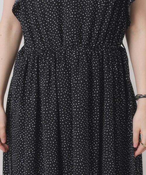 ITS'DEMO / イッツデモ ミニ丈・ひざ丈ワンピース | 【手洗い可】フリル袖ブラウジングワンピース | 詳細23