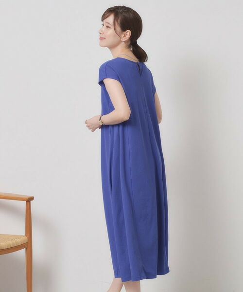ITS'DEMO / イッツデモ ロング・マキシ丈ワンピース | 【接触冷感／洗濯機OK】カノコカットフレアワンピース | 詳細18
