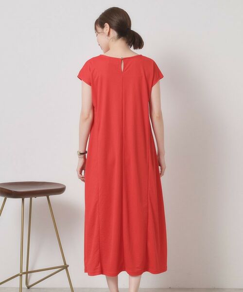 ITS'DEMO / イッツデモ ロング・マキシ丈ワンピース | 【接触冷感／洗濯機OK】カノコカットフレアワンピース | 詳細27