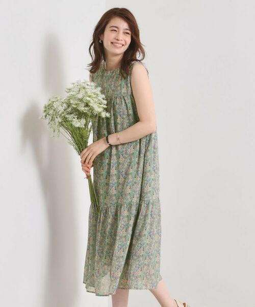 ITS'DEMO / イッツデモ ロング・マキシ丈ワンピース | 【洗濯機OK】マキシ丈ワンピース | 詳細10