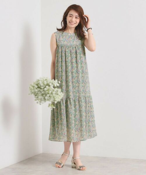 ITS'DEMO / イッツデモ ロング・マキシ丈ワンピース | 【洗濯機OK】マキシ丈ワンピース | 詳細11