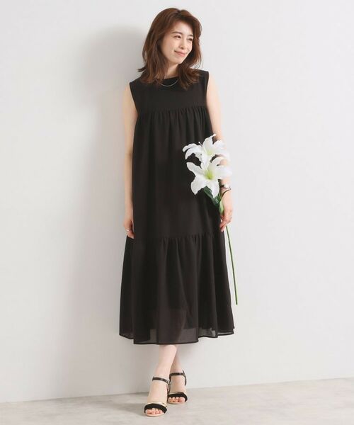 ITS'DEMO / イッツデモ ロング・マキシ丈ワンピース | 【洗濯機OK】マキシ丈ワンピース | 詳細3