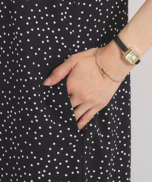 ITS'DEMO / イッツデモ ワンピース | 【UVカット／速乾／冷感／洗濯機OK／洗濯後しわになりにくい】麻調ストレッチキャミワンピ＜ラク服シリーズ＞ | 詳細19