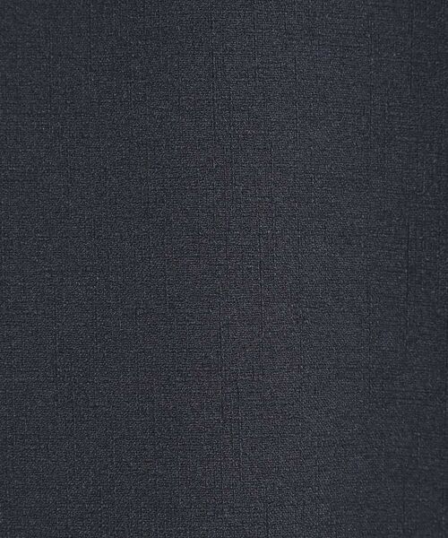 ITS'DEMO / イッツデモ ロング・マキシ丈ワンピース | 【UVカット／速乾／冷感／洗濯機OK／洗濯後しわになりにくい】麻調ストレッチ肩タックワンピース＜ラク服シリーズ＞ | 詳細4