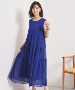 ITS'DEMO / イッツデモ ロング・マキシ丈ワンピース | 【手洗い可】楊柳マキシワンピース