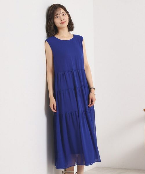 ITS'DEMO / イッツデモ ロング・マキシ丈ワンピース | 【手洗い可】楊柳マキシワンピース | 詳細10