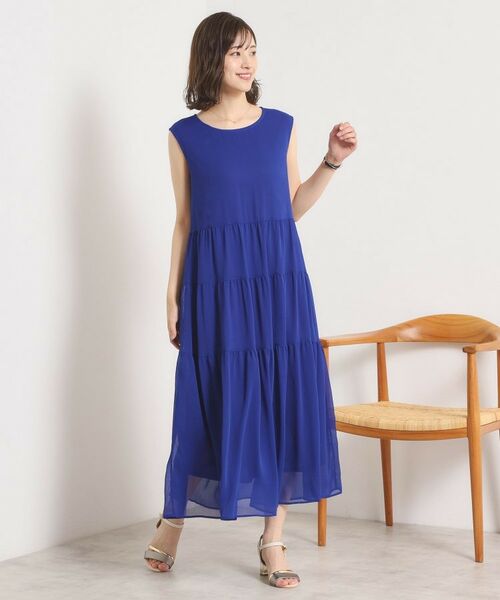 ITS'DEMO / イッツデモ ロング・マキシ丈ワンピース | 【手洗い可】楊柳マキシワンピース | 詳細11