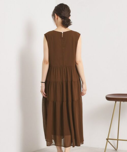 ITS'DEMO / イッツデモ ロング・マキシ丈ワンピース | 【手洗い可】楊柳マキシワンピース | 詳細19