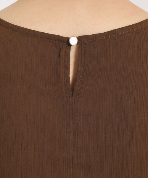 ITS'DEMO / イッツデモ ロング・マキシ丈ワンピース | 【手洗い可】楊柳マキシワンピース | 詳細21