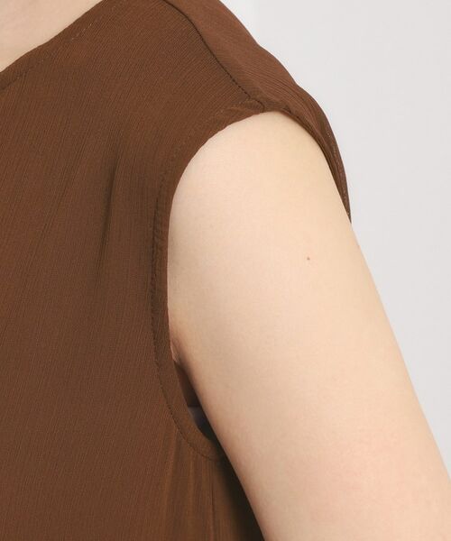 ITS'DEMO / イッツデモ ロング・マキシ丈ワンピース | 【手洗い可】楊柳マキシワンピース | 詳細22