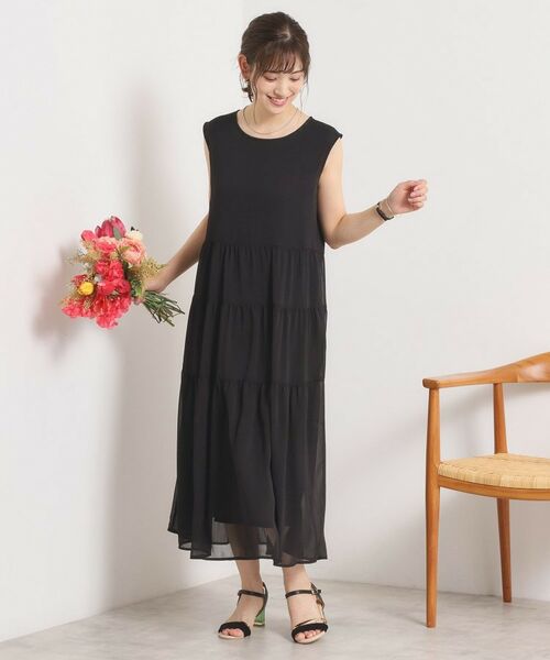 ITS'DEMO / イッツデモ ロング・マキシ丈ワンピース | 【手洗い可】楊柳マキシワンピース | 詳細3