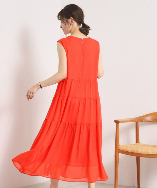 ITS'DEMO / イッツデモ ロング・マキシ丈ワンピース | 【手洗い可】楊柳マキシワンピース | 詳細6