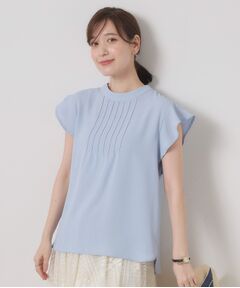 ITS'DEMO / イッツデモ シャツ・ブラウス | 【接触冷感／手洗い可】フリル袖ブラウス