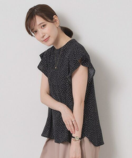 ITS'DEMO / イッツデモ シャツ・ブラウス | 【接触冷感／手洗い可】フリル袖ブラウス | 詳細10