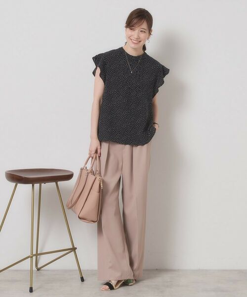 ITS'DEMO / イッツデモ シャツ・ブラウス | 【接触冷感／手洗い可】フリル袖ブラウス | 詳細11