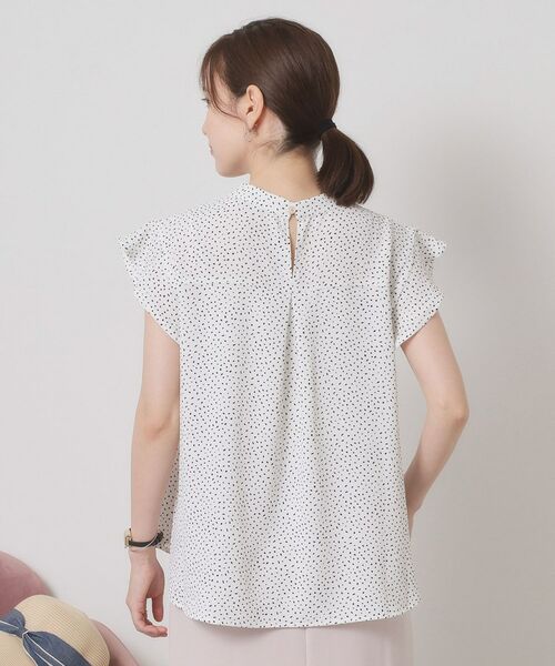 ITS'DEMO / イッツデモ シャツ・ブラウス | 【接触冷感／手洗い可】フリル袖ブラウス | 詳細19