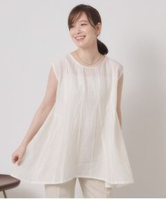 ITS'DEMO / イッツデモ シャツ・ブラウス | 【手洗い可】シアーストライプブラウス