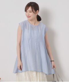 ITS'DEMO / イッツデモ シャツ・ブラウス | 【手洗い可】シアーストライプブラウス