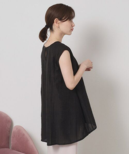 ITS'DEMO / イッツデモ シャツ・ブラウス | 【手洗い可】シアーストライプブラウス | 詳細2