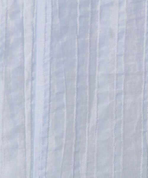 ITS'DEMO / イッツデモ シャツ・ブラウス | 【手洗い可】シアーストライプブラウス | 詳細8