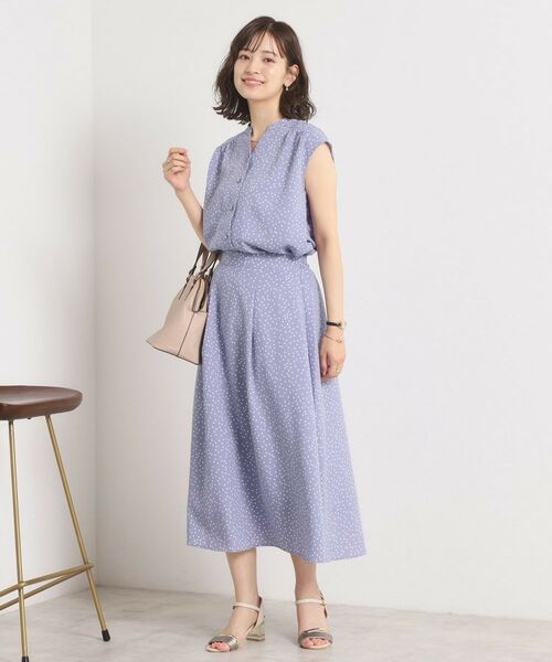 ITS'DEMO / イッツデモ シャツ・ブラウス | 【UVカット／速乾／冷感／洗濯機OK／洗濯後しわになりにくい】麻調ストレッチ前開きブラウス＜ラク服シリーズ＞ | 詳細11