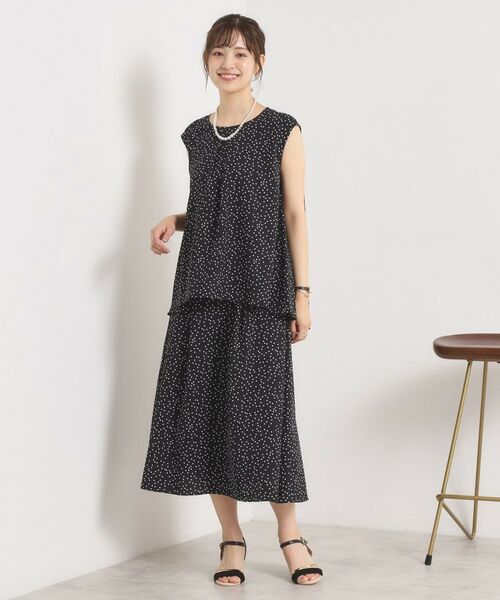 ITS'DEMO / イッツデモ シャツ・ブラウス | 【UVカット／速乾／冷感／洗濯機OK／洗濯後しわになりにくい】麻調ストレッチタックブラウス＜ラク服シリーズ＞ | 詳細11