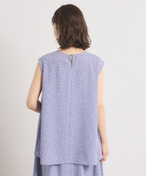 ITS'DEMO / イッツデモ シャツ・ブラウス | 【UVカット／速乾／冷感／洗濯機OK／洗濯後しわになりにくい】麻調ストレッチタックブラウス＜ラク服シリーズ＞ | 詳細19