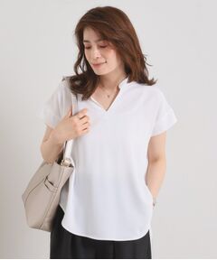 ITS'DEMO / イッツデモ シャツ・ブラウス | 【接触冷感／手洗い可】バックギャザーブラウス