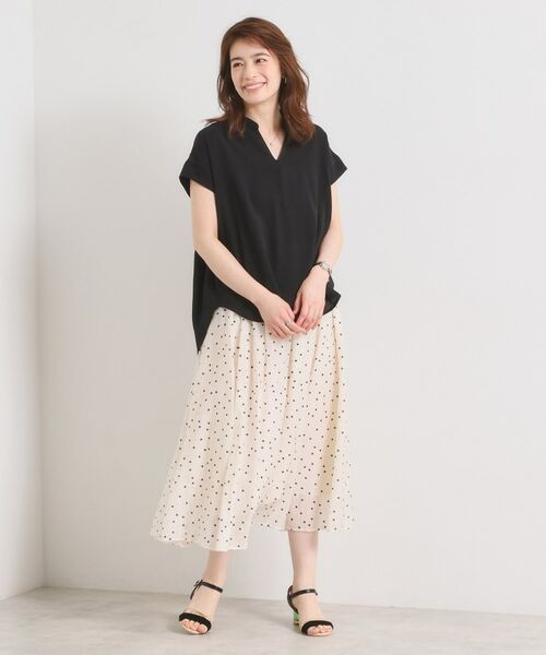 ITS'DEMO / イッツデモ シャツ・ブラウス | 【接触冷感／手洗い可】バックギャザーブラウス | 詳細11