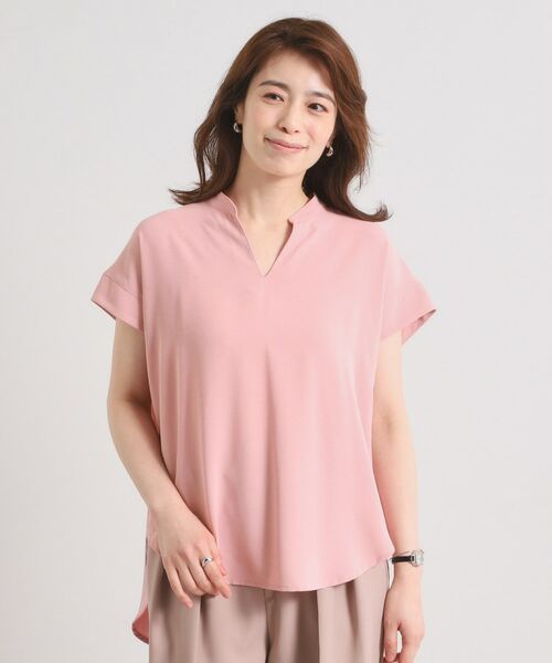 ITS'DEMO / イッツデモ シャツ・ブラウス | 【接触冷感／手洗い可】バックギャザーブラウス | 詳細21