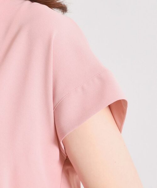 ITS'DEMO / イッツデモ シャツ・ブラウス | 【接触冷感／手洗い可】バックギャザーブラウス | 詳細25