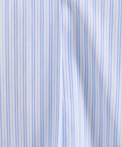 ITS'DEMO / イッツデモ シャツ・ブラウス | 【接触冷感／手洗い可】ストライプバックギャザーブラウス | 詳細4