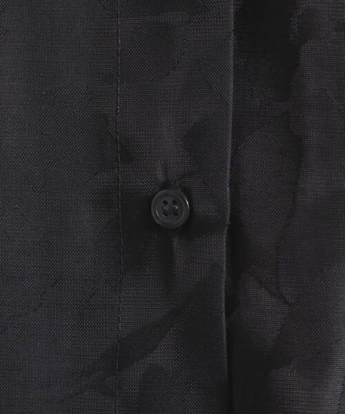 ITS'DEMO / イッツデモ シャツ・ブラウス | 【手洗い可】花柄シアーシャツ | 詳細8