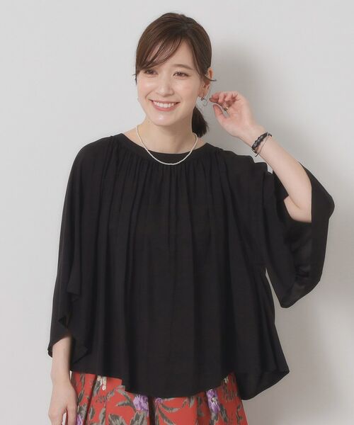 ITS'DEMO / イッツデモ シャツ・ブラウス | 【手洗い可】フレア袖ブラウス | 詳細1