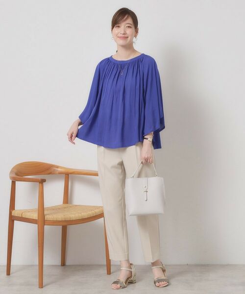 ITS'DEMO / イッツデモ シャツ・ブラウス | 【手洗い可】フレア袖ブラウス | 詳細11