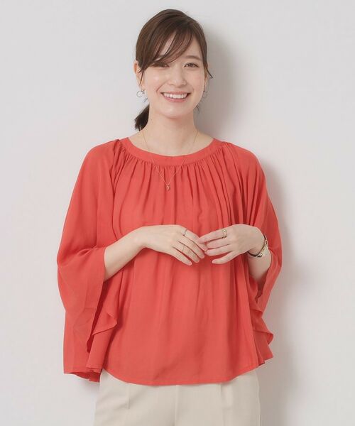 ITS'DEMO / イッツデモ シャツ・ブラウス | 【手洗い可】フレア袖ブラウス | 詳細6