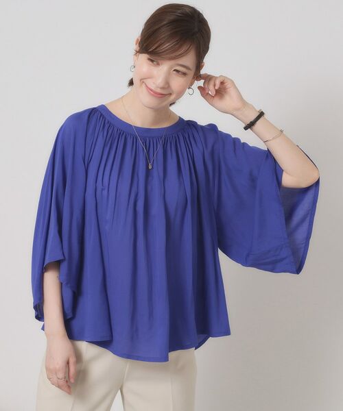 ITS'DEMO / イッツデモ シャツ・ブラウス | 【手洗い可】フレア袖ブラウス | 詳細9